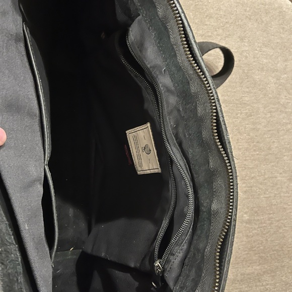 Frank and Oak Leather Messenger Bag - Picture 4 of 5